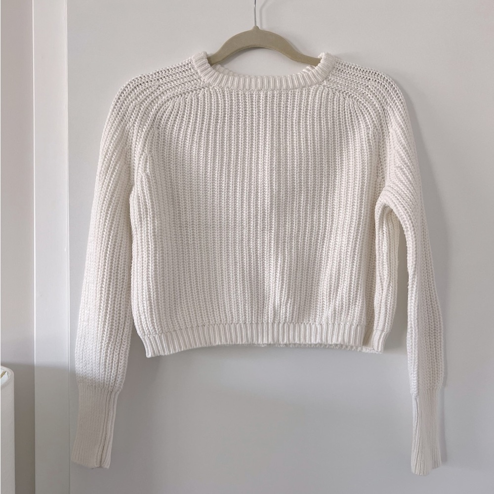 American Apparel cropped knit sweater